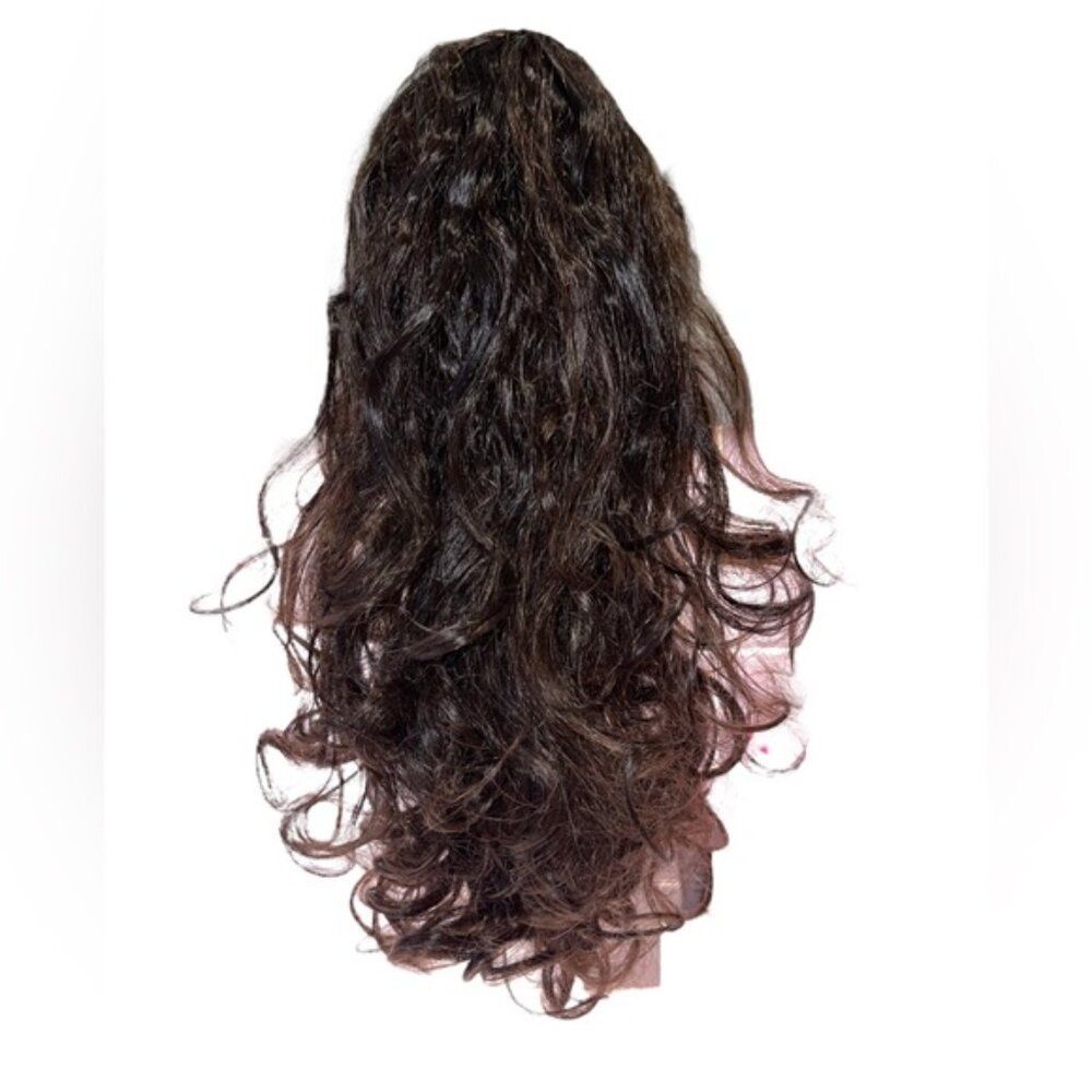 ❤️❤️LAST CHANCE ❤️❤️ Ponytail enhancer - hair piece - dark Brunette / Med Brown